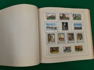 Lote de album de sello de españa e internacional