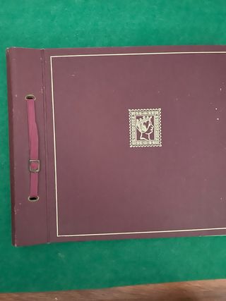 Lote de album de sello de españa e internacional