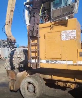 Maquina manipuladora liebehrr a922