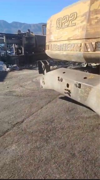 Maquina manipuladora liebehrr a922