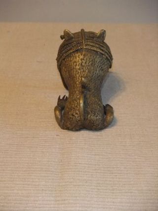 FIGURA DE LEÓN, ARTE ÉTNICO AFRICANO