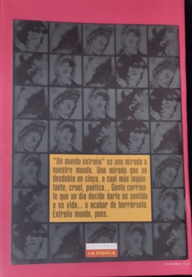 Cómic UN MUNDO EXTRAÑO