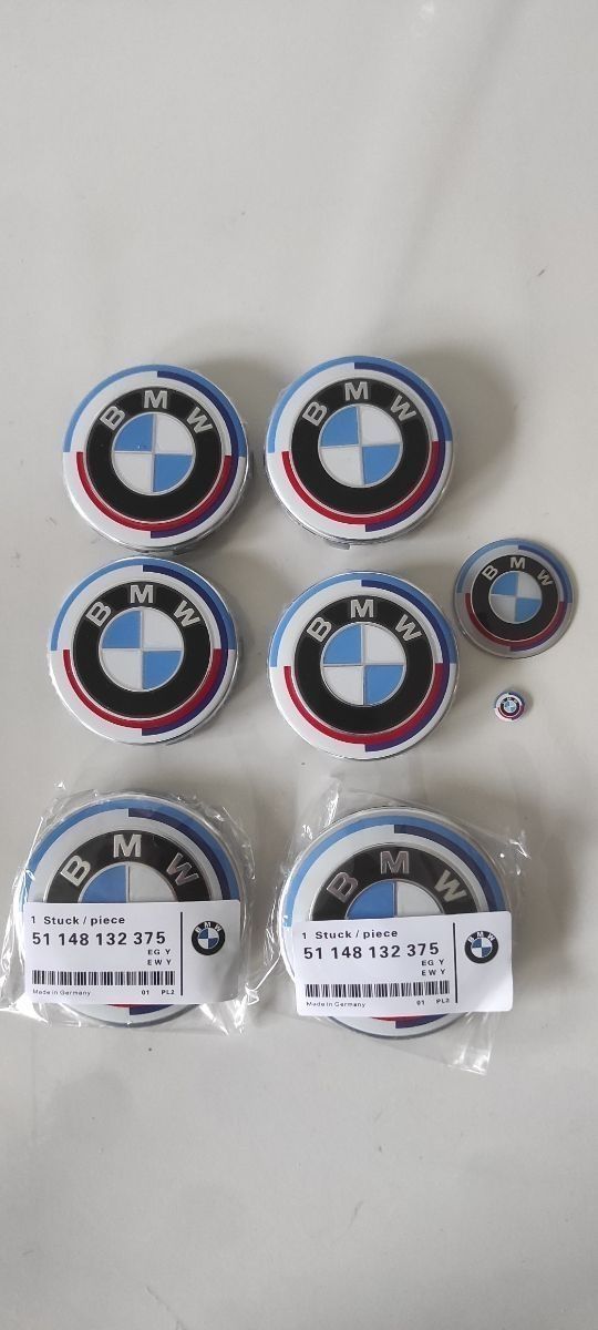 1 LOTEs COMPLETO EMBLEMAS BMW 50