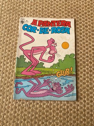 Banda desenhadaMickeyPantera cor de rosaPato Donal