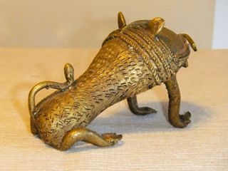 FIGURA DE LEÓN, ARTE ÉTNICO AFRICANO