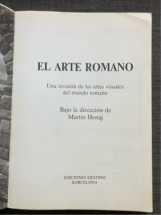 El Arte Romano