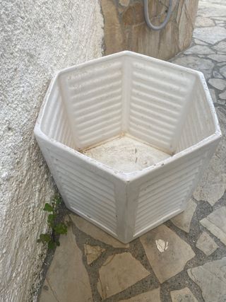 MACETERO BLANCO 