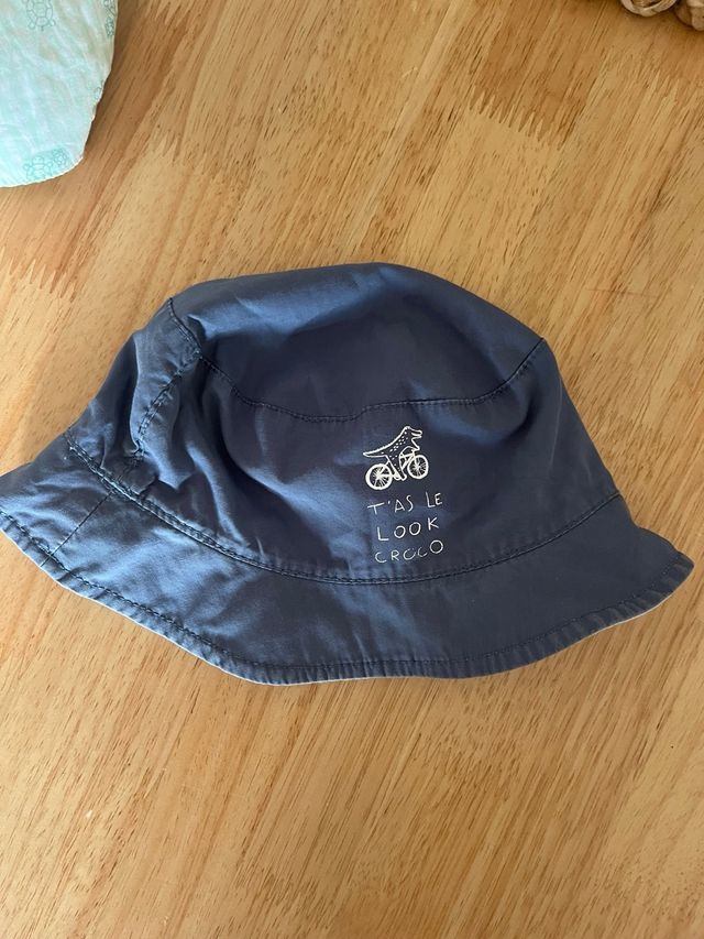 Gorro playa reversible