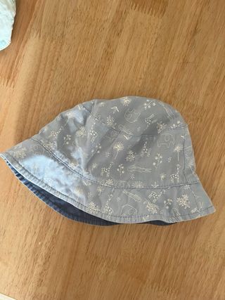 Gorro playa reversible