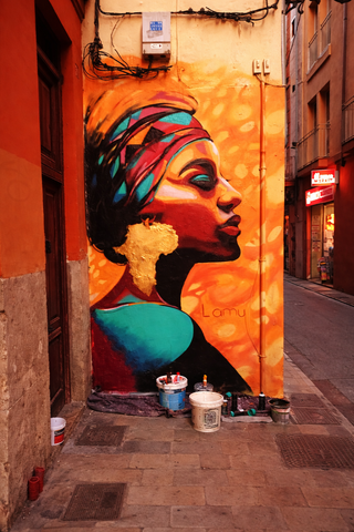 ARTE MURAL GRAFFITI PINTOR DECORADOR DISEÑO CARTEL