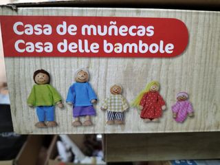 Casitas de muñecas de madera