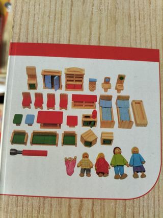 Casitas de muñecas de madera