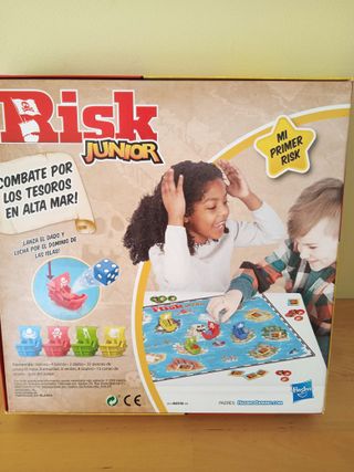 Juego mesa Risk Junior Hasbro. Juego de mesa