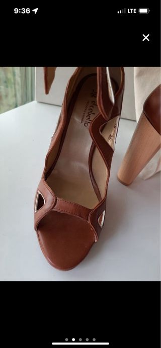 Sandalias El Caballo feria talla 39/40
