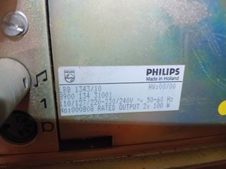 Torre de sonido profesional Philips años 90