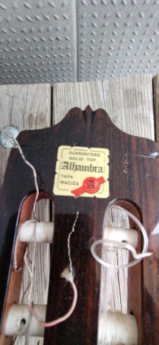 Guitarra alhambra modelo 5P