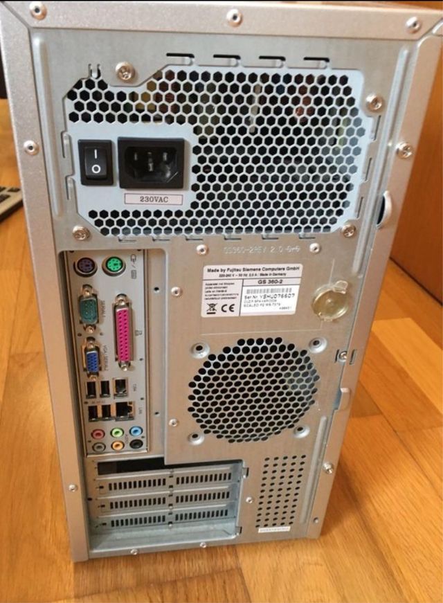 Ordenador Fujitsu Scaleo P Core 2