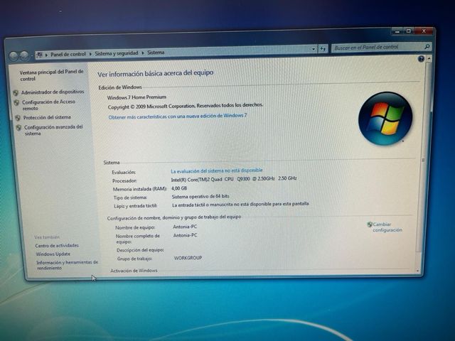 Ordenador Fujitsu Scaleo P Core 2