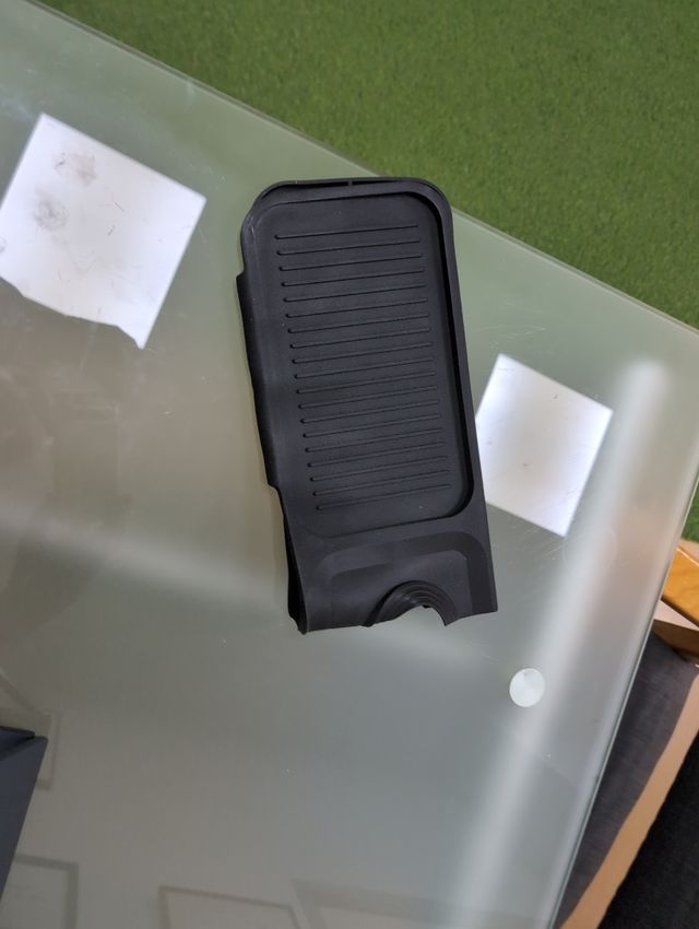 Goma antidalpicaduras fregadero.