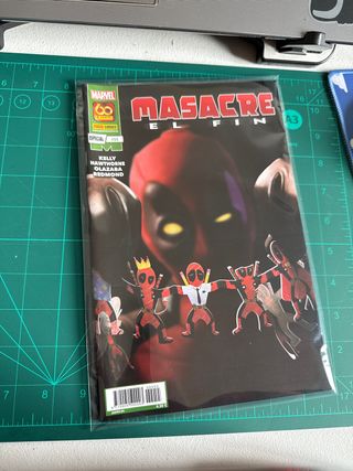 Masacre el fin, comic grapa marvel