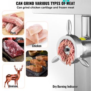 Tritacarne Elettrico Tritacarne Capacità 16,7 kg/m