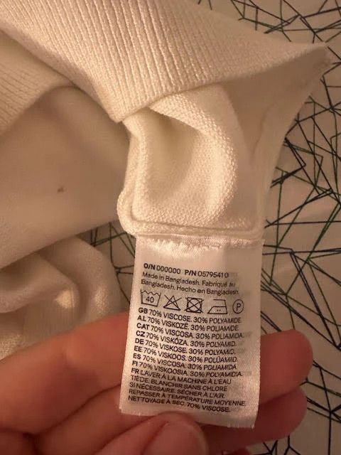 Cardigan de viscose. talla L. H&m.