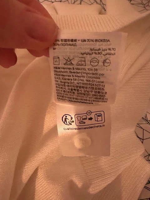 Cardigan de viscose. talla L. H&m.