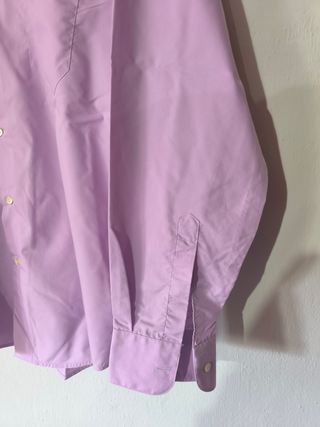 Camisa de hombre color lila