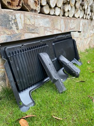 Panel separador para cabina de fiat ducato L3H2