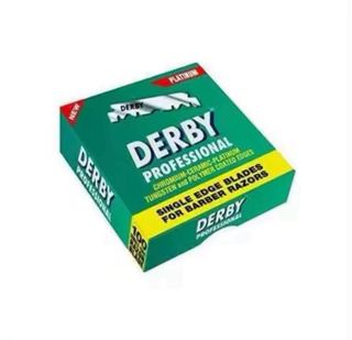 Cuchillas para afeitar de navaja Derby 100uni