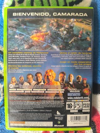 Red alert 3 Xbox 360.