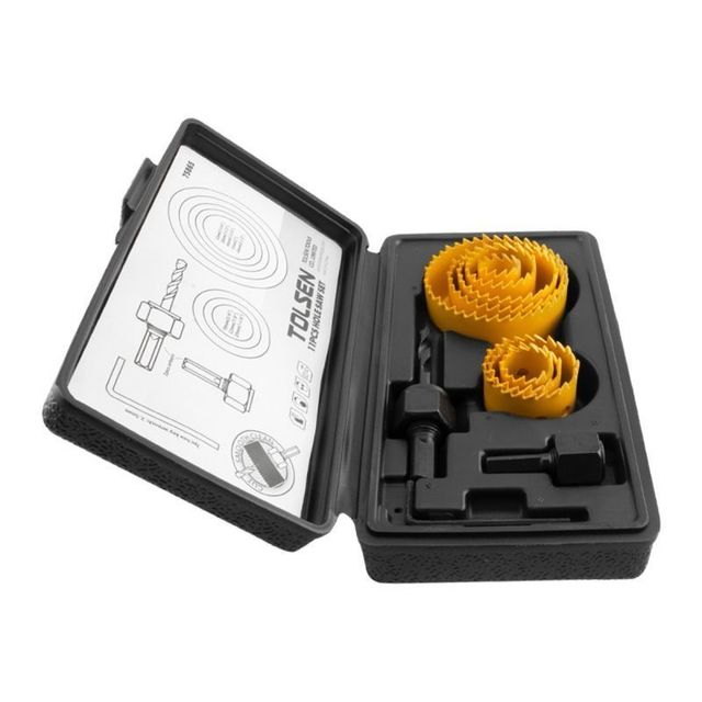 SET 8 PZS CORONAS PERFORADORAS