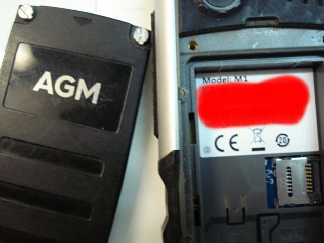 AGM M1 2.0 Telefono Cellulare