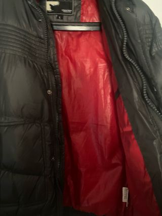 Chaquetón hombre gris oscuro