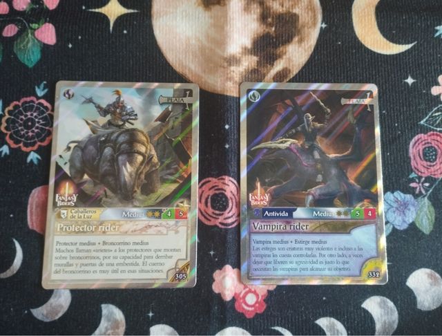 Cartas Fantasy Riders SERIE PLATA