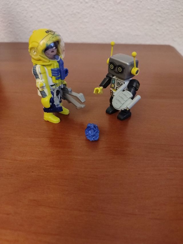Playmobil duo pack astronauta y robot