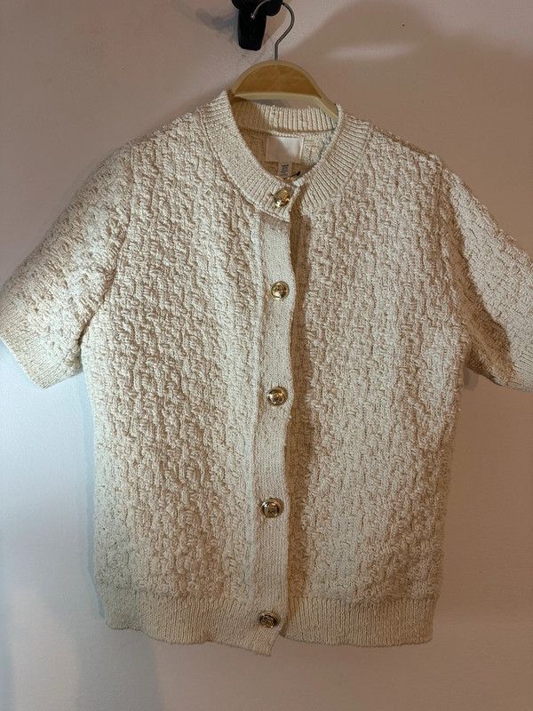 Cárdigan de manga corta, xs