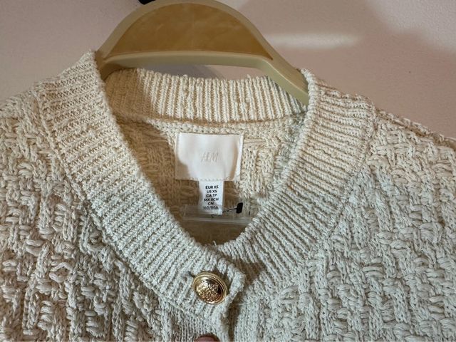 Cárdigan de manga corta, xs