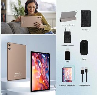 Biegedy Tablet 10 Pulgadas Android 14