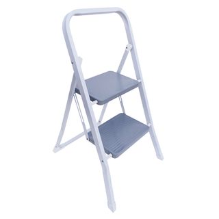 Taburete Escalera acero 2 peldaños Máx. 150KG
