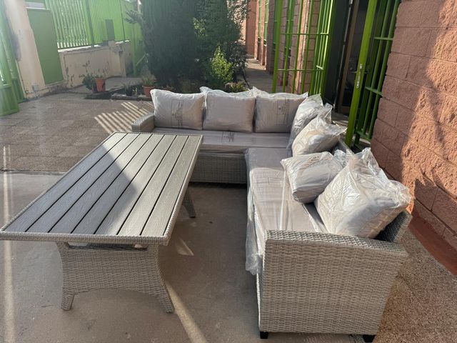 Liquidamos conjuntos de terraza nuevos