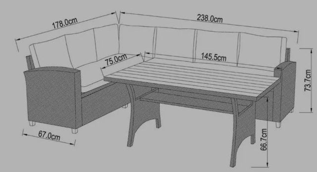 Liquidamos conjuntos de terraza nuevos