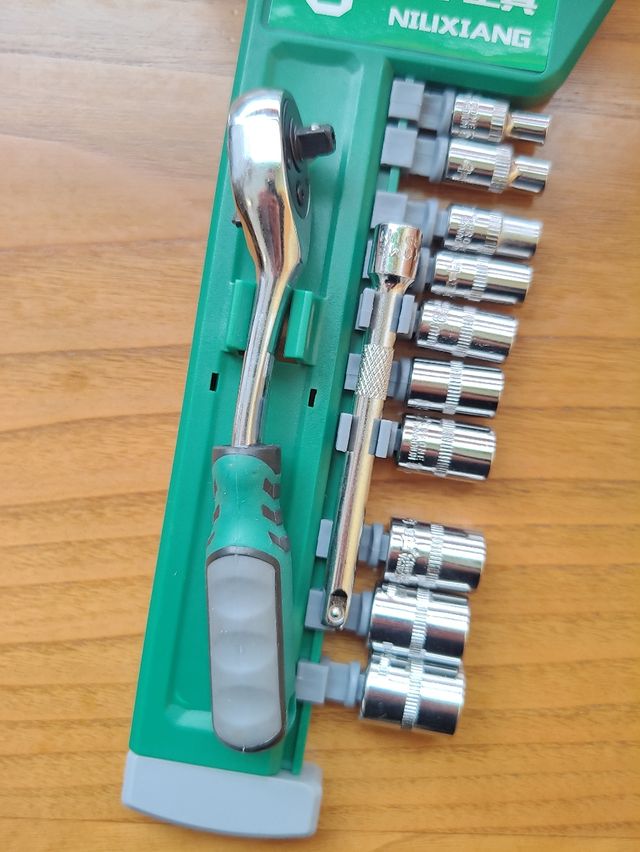 Carraca con vasos 5-14 y extensor