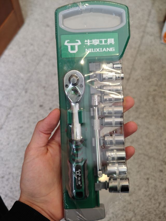 Carraca con vasos 5-14 y extensor