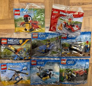 Pack Polybag Lego (lote 8 referencias)