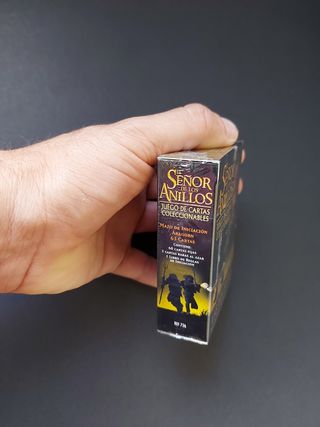Baraja PRECINTADA. Juego Lord Rings. Cartas Rol.