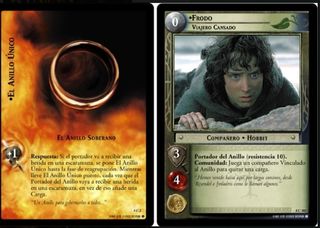 Baraja PRECINTADA. Juego Lord Rings. Cartas Rol.