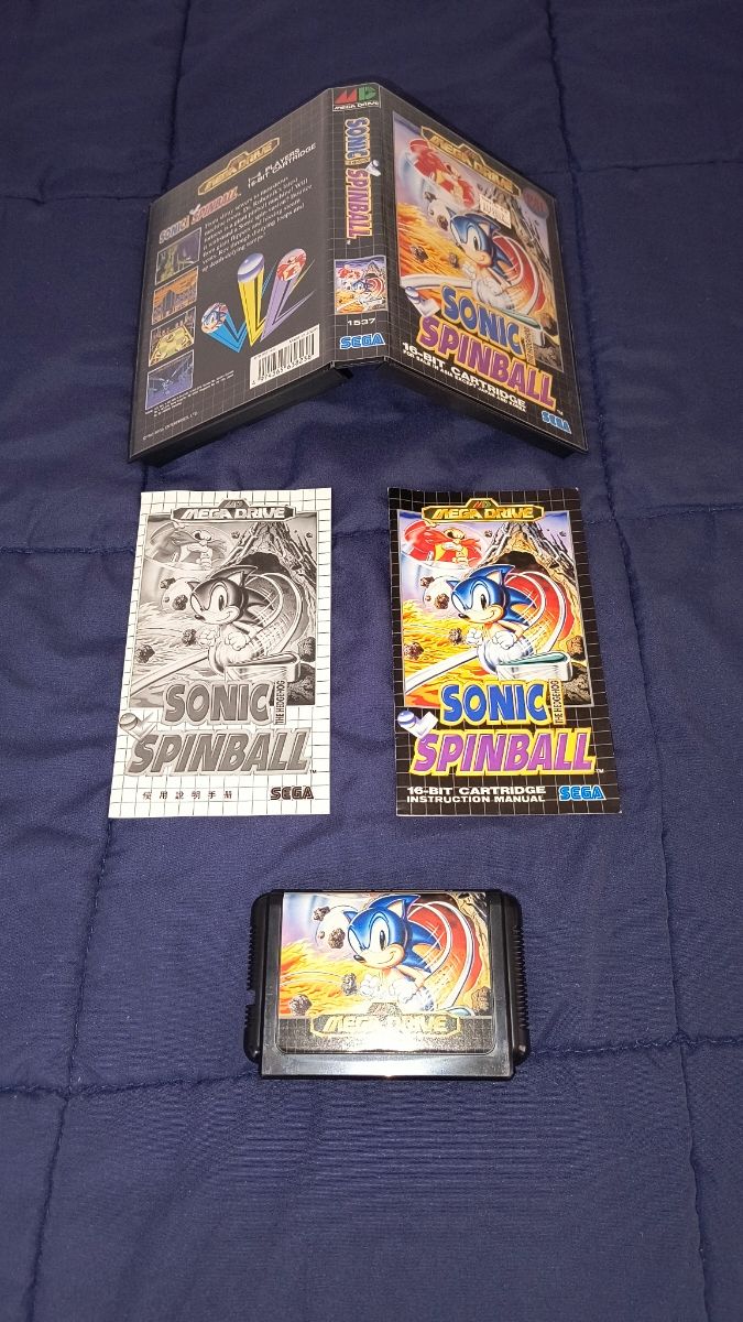 Imagen de Sonic Spinball Sega Mega Drive Pal Asiática