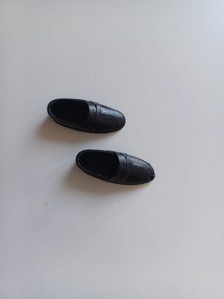 Ken scarpe eleganti nere mattel 80s