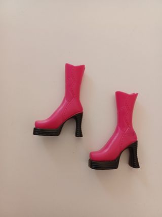 My scene barbie stivali fucsia mattel y2k